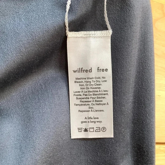 WILFRED FREE Black Daria Vegan Leather Leggings Size S - Picture 7 of 11